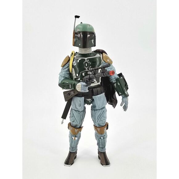 Star Wars Boba Fett Talking Action Figure Disney Store Exclusive Lights & Sound - Picture 1 of 16